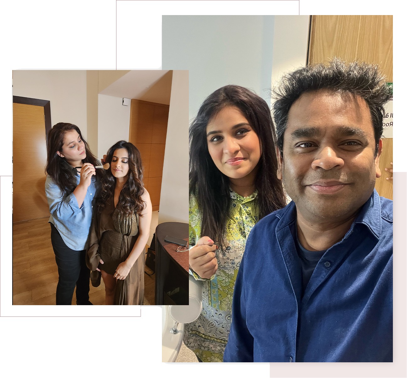 Urooj Faisal with AR Rehman