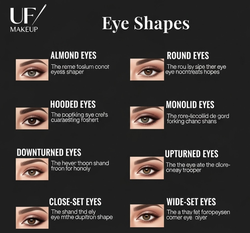 How To Determine Your Eye Shape | UF-Makeup