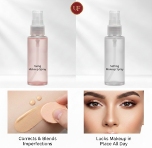 Fixing Makeup Spray vs Setting Makeup Spray.